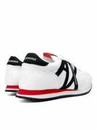 Armani Exchange Men's Logo Sneakers White - Image 11