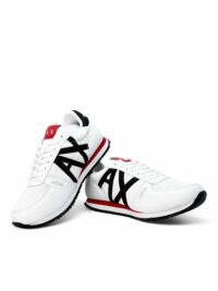 Armani Exchange Men's Logo Sneakers White - Image 5