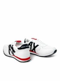 Armani Exchange Men's Logo Sneakers White - Image 12
