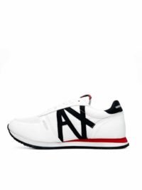 Armani Exchange Men's Logo Sneakers White - Image 9