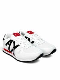 Armani Exchange Men's Logo Sneakers White - Image 7