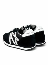 Armani Exchange Men's Logo Sneakers Black - Image 10