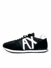 Armani Exchange Men's Logo Sneakers Black - Image 3