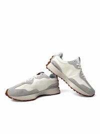 New Balance 327 Moonbeam with classic burgundy - Image 13