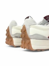 New Balance 327 Moonbeam with classic burgundy - Image 11