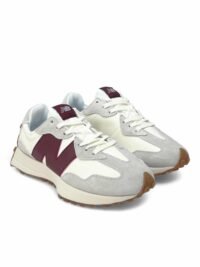 New Balance 327 Moonbeam with classic burgundy - Image 10