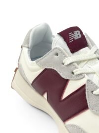 New Balance 327 Moonbeam with classic burgundy - Image 9