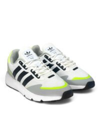 Adidas ZX 1K Boost White Solar Yellow - Image 3