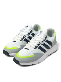 Adidas ZX 1K Boost White Solar Yellow - Image 11