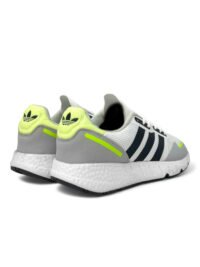Adidas ZX 1K Boost White Solar Yellow - Image 9