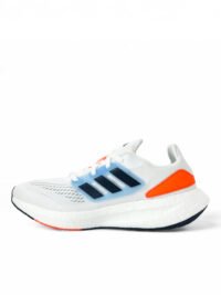 Adidas Pureboost  White/Orange/Blue - Image 2