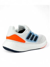 Adidas Pureboost  White/Orange/Blue - Image 8