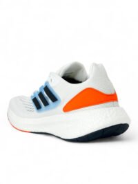 Adidas Pureboost  White/Orange/Blue - Image 12