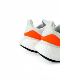 Adidas Pureboost  White/Orange/Blue - Image 9