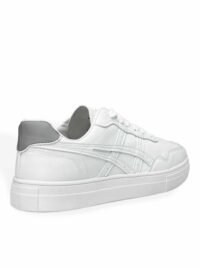 Skate Sneakers Gray - Image 3