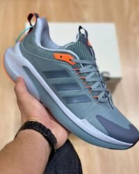 Adidas AlphaEdge Plus Gray/Orange - Image 11