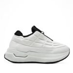 Hugo Boss White half black