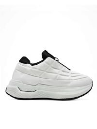 Hugo Boss White half black