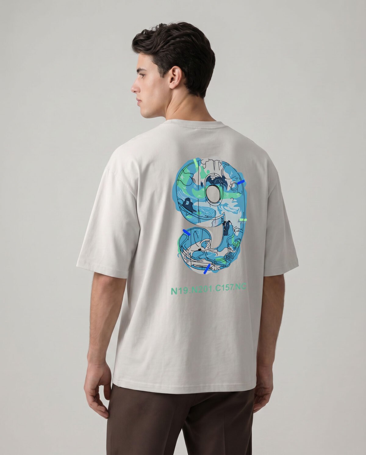 Oversized T-Shirt 6036 / 5045 - Image 4