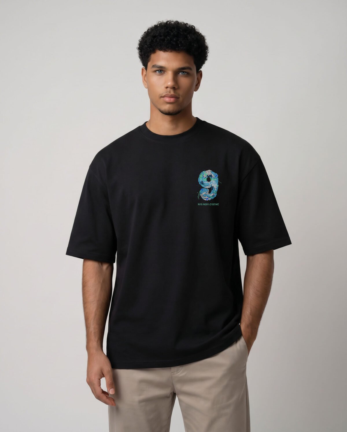 Oversized T-Shirt 6036 / 5045 - Image 2