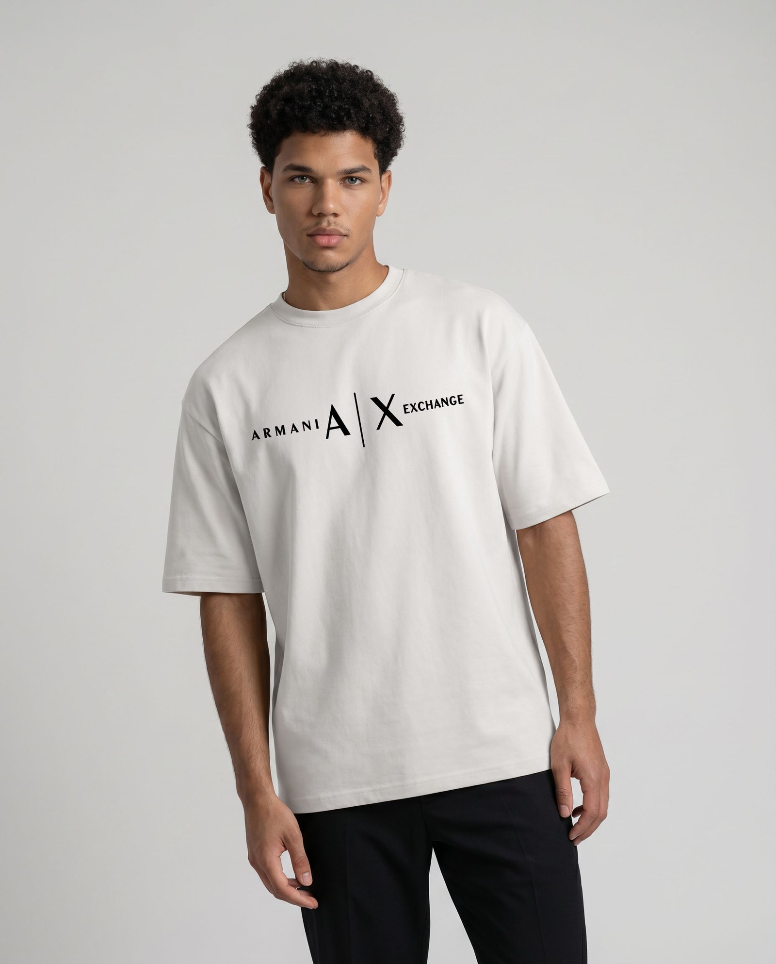 2061 - f Armani Exchange Oversized T-Shirt 2061 - Image 1