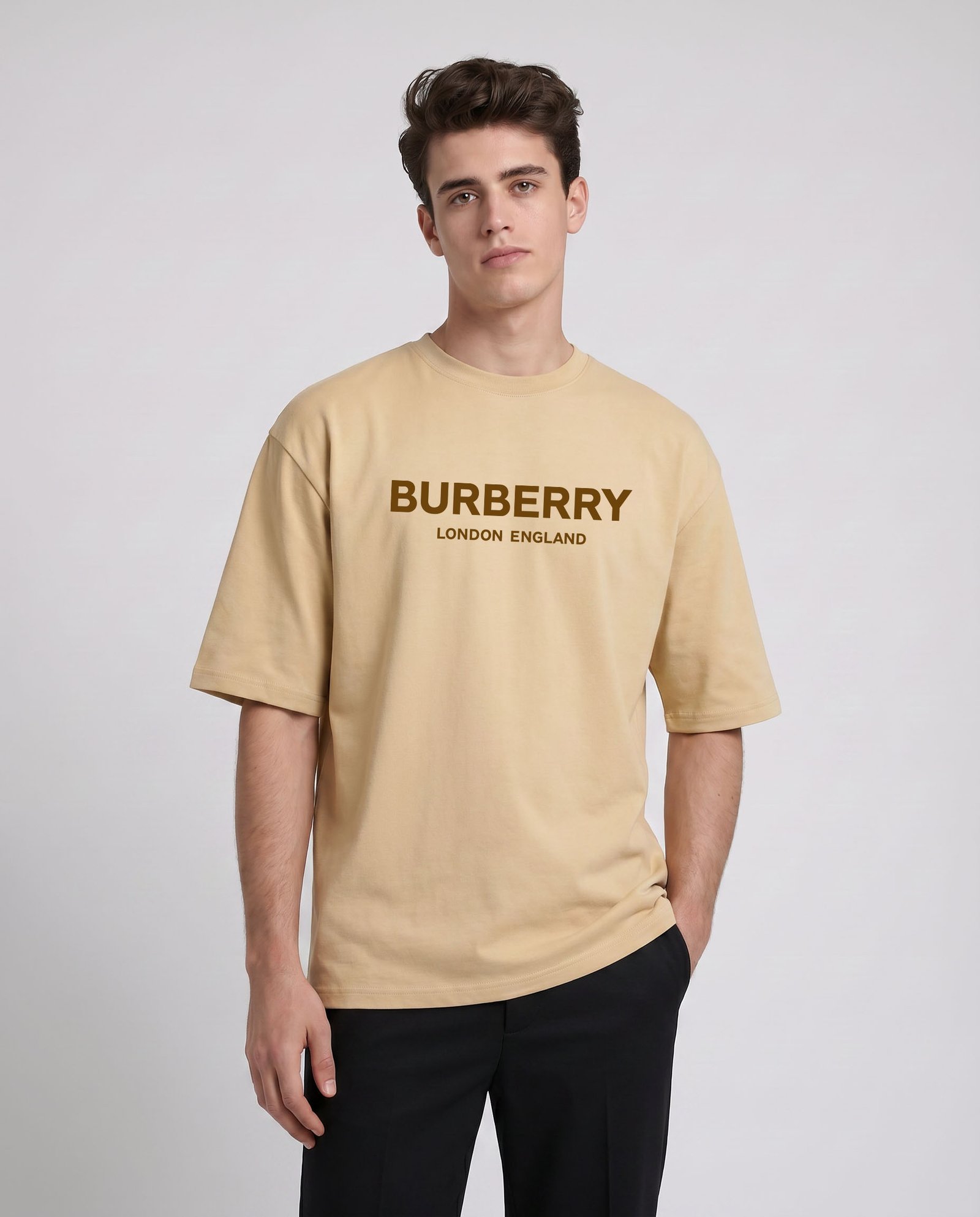 4016 - Burberry Oversized T-Shirt 4016 - Image 1