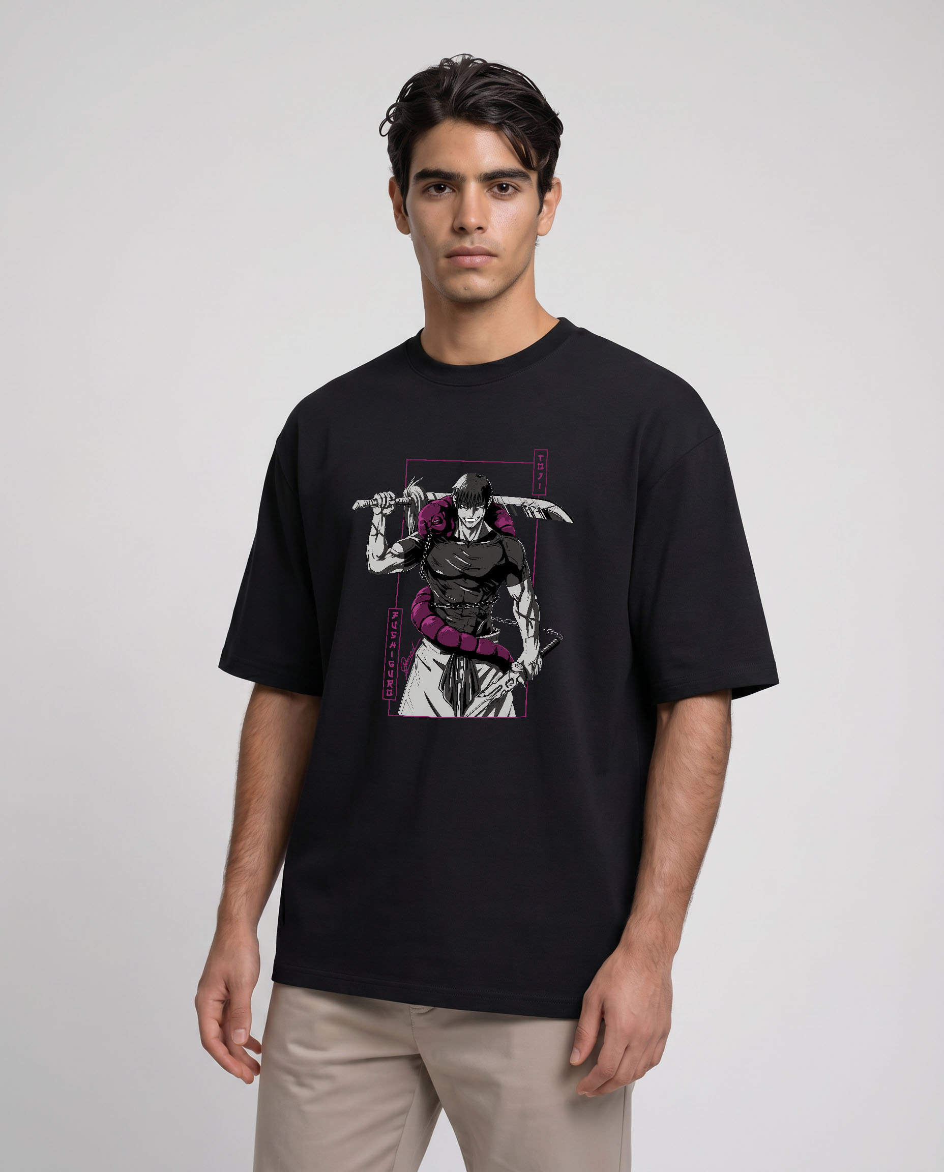 freepik_another-middle-eastern-mo_2814484458 Jujutsu Kaisen Oversized T-Shirt 9046 - Image 1